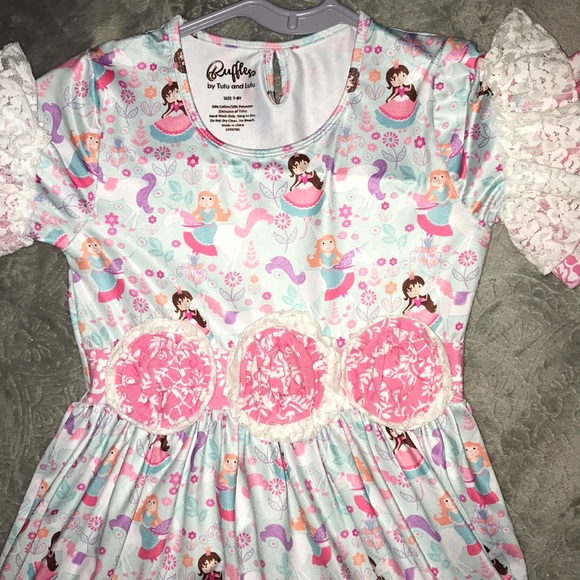 ruffles by tutu and lulu size 7/8 new con - Picture 2 of 3